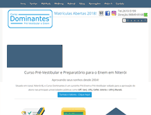 Tablet Screenshot of dominantes.com.br